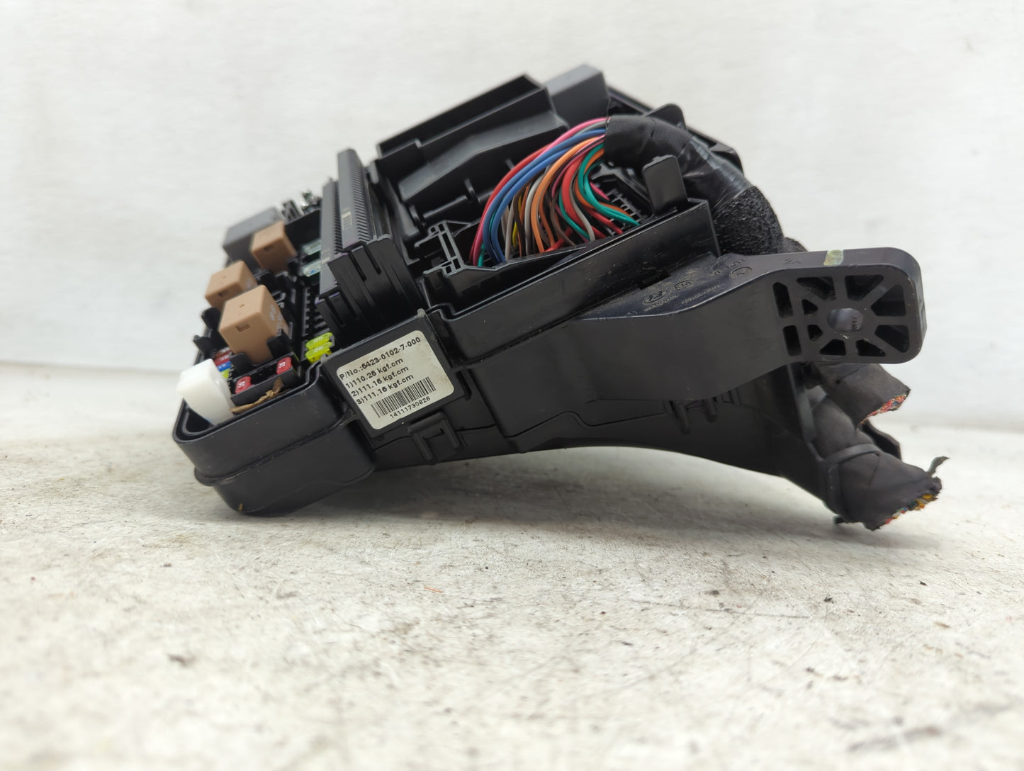 2015 Hyundai Sonata Fusebox Fuse Box Panel Relay Module P/N:91200C2010LA Fits OEM Used Auto Parts - Oemusedautoparts1.com