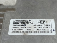 2015-2017 Hyundai Sonata PCM Engine Control Computer ECU ECM PCU OEM P/N:39101-2GGK0 39111-2GGK0, 5WY3519 Fits Fits 2015 201