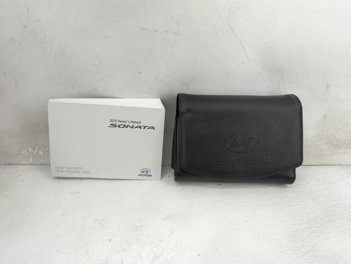 2015 Hyundai Sonata Owners Manual Book Guide P/N:FC10-EU53K OEM Used Auto Parts - Oemusedautoparts1.com