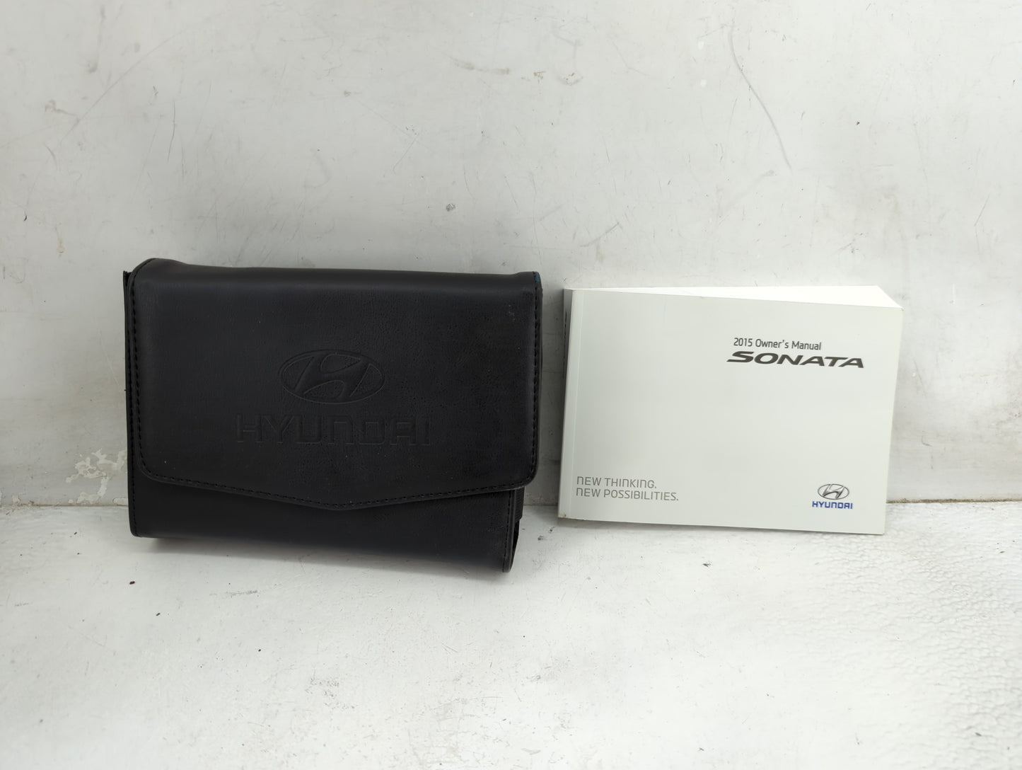 2015 Hyundai Sonata Owners Manual Book Guide P/N:FC10-EU46C OEM Used Auto Parts - Oemusedautoparts1.com