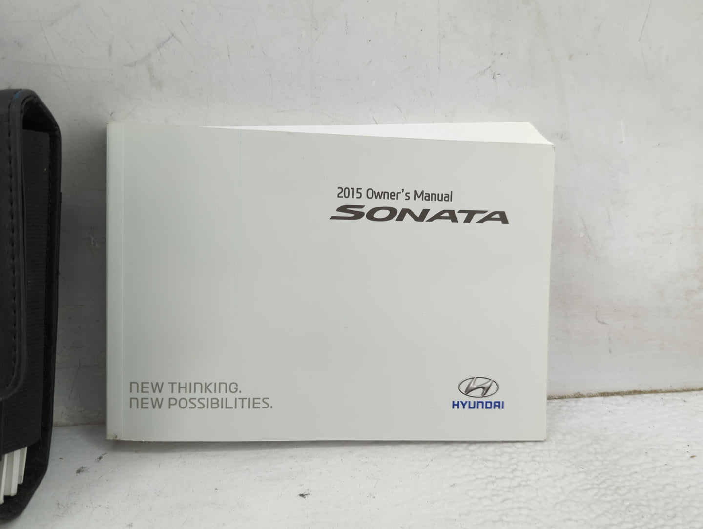 2015 Hyundai Sonata Owners Manual Book Guide P/N:FC10-EU46C OEM Used Auto Parts - Oemusedautoparts1.com