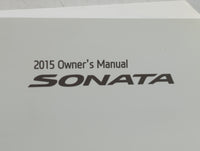 2015 Hyundai Sonata Owners Manual Book Guide P/N:FC10-EU46C OEM Used Auto Parts - Oemusedautoparts1.com