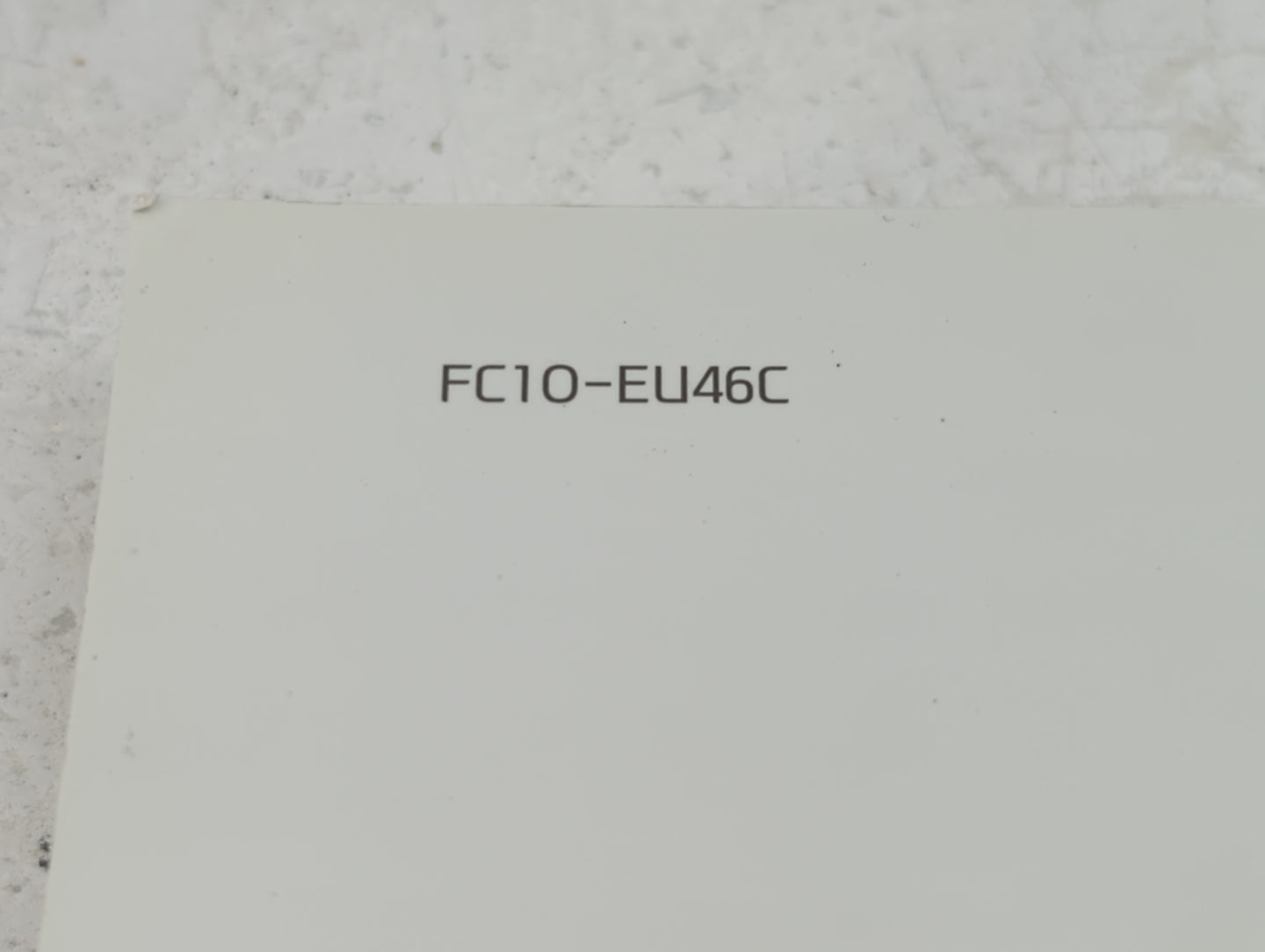 2015 Hyundai Sonata Owners Manual Book Guide P/N:FC10-EU46C OEM Used Auto Parts - Oemusedautoparts1.com