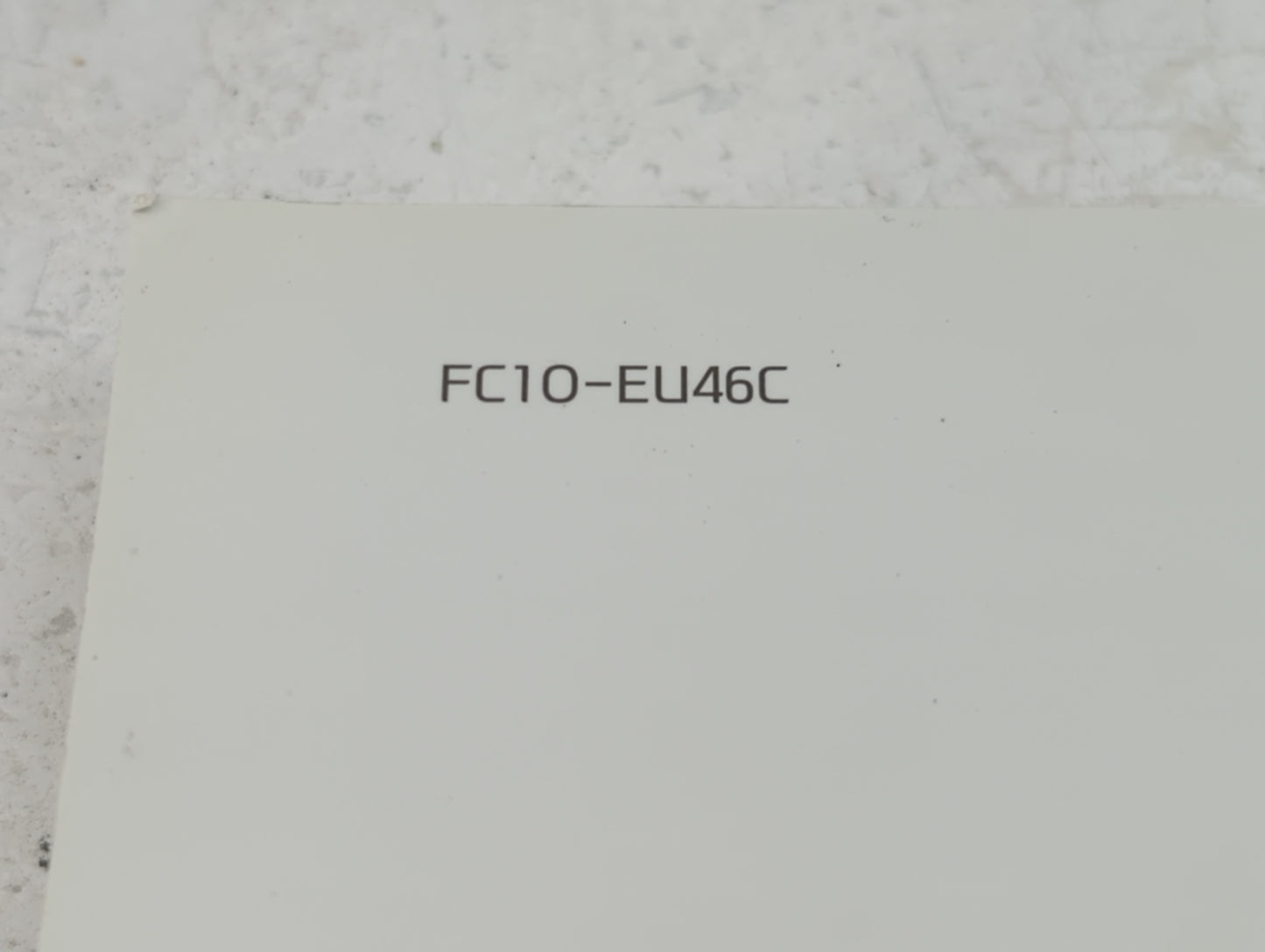 2015 Hyundai Sonata Owners Manual Book Guide P/N:FC10-EU46C OEM Used Auto Parts - Oemusedautoparts1.com