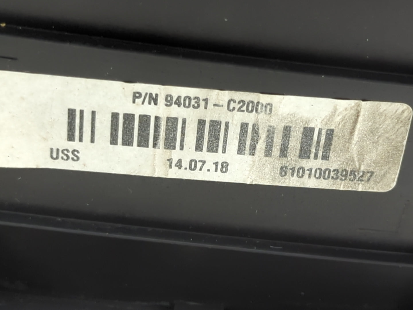 2015 Hyundai Sonata Instrument Cluster Speedometer Gauges P/N:94031-C2000 Miles: Fits OEM Used Auto Parts - Oemusedautoparts