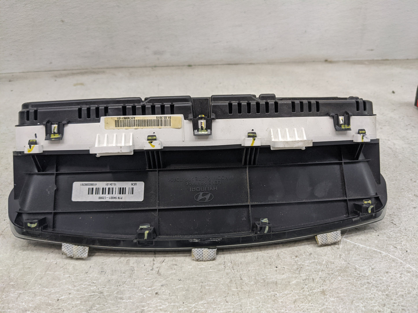 2015 Hyundai Sonata Instrument Cluster Speedometer Gauges P/N:94001-C2000 A2C90861101 Miles:74K Fits OEM Used Auto Parts - O