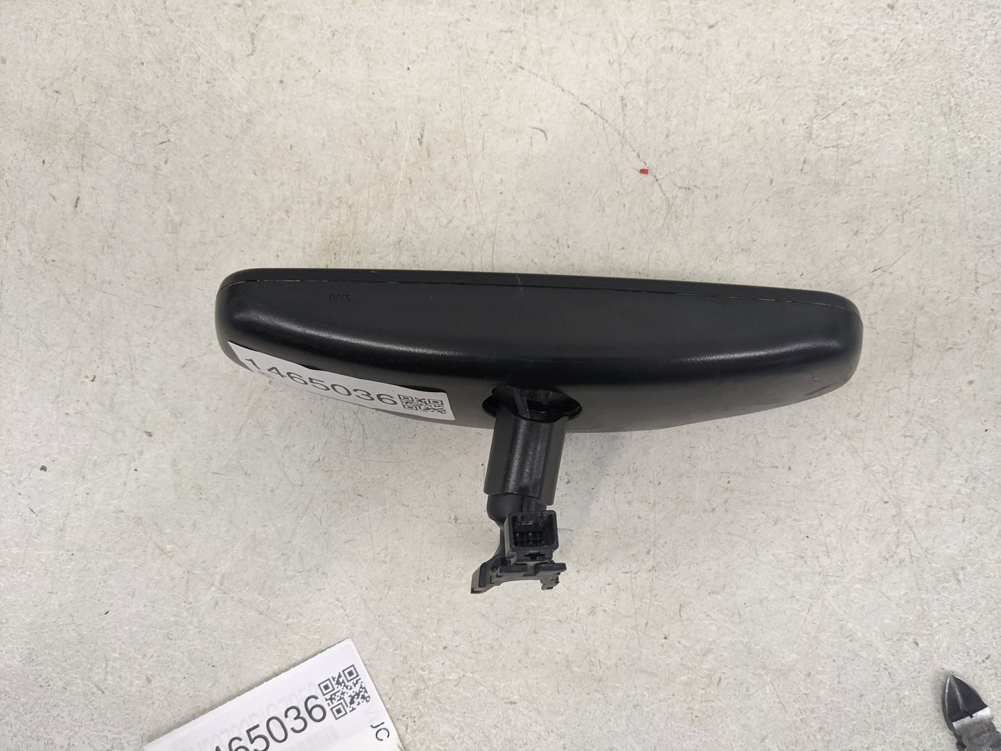 2015 Hyundai Sonata Interior Rear View Mirror Replacement OEM P/N:A047396 Fits OEM Used Auto Parts - Oemusedautoparts1.com