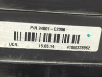 2015 Hyundai Sonata Instrument Cluster Speedometer Gauges P/N:94001-C2000 Miles: Fits OEM Used Auto Parts - Oemusedautoparts