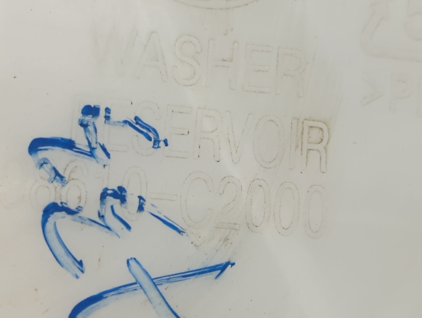 2015-2019 Hyundai Sonata Windshield Washer Fluid Reservoir Bottle Oem 1465757 - Oemusedautoparts1.com
