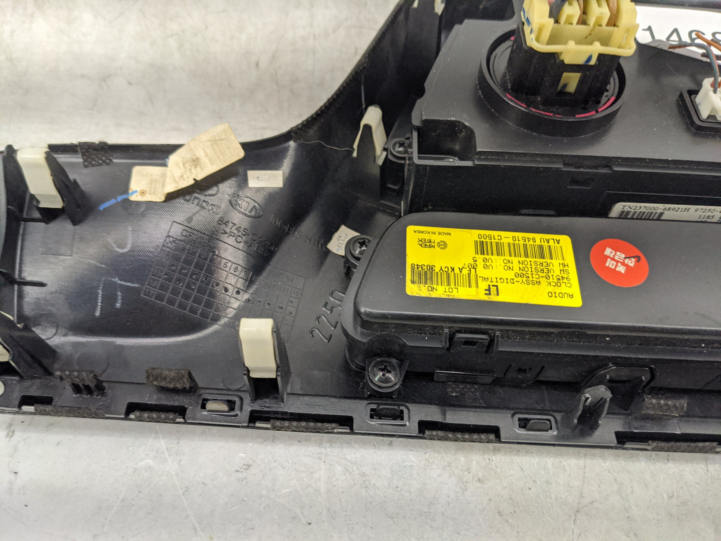 2015-2017 Hyundai Sonata Climate Control Module Temperature AC/Heater Replacement P/N:97250-C1500 94510-C1500 Fits OEM Used 