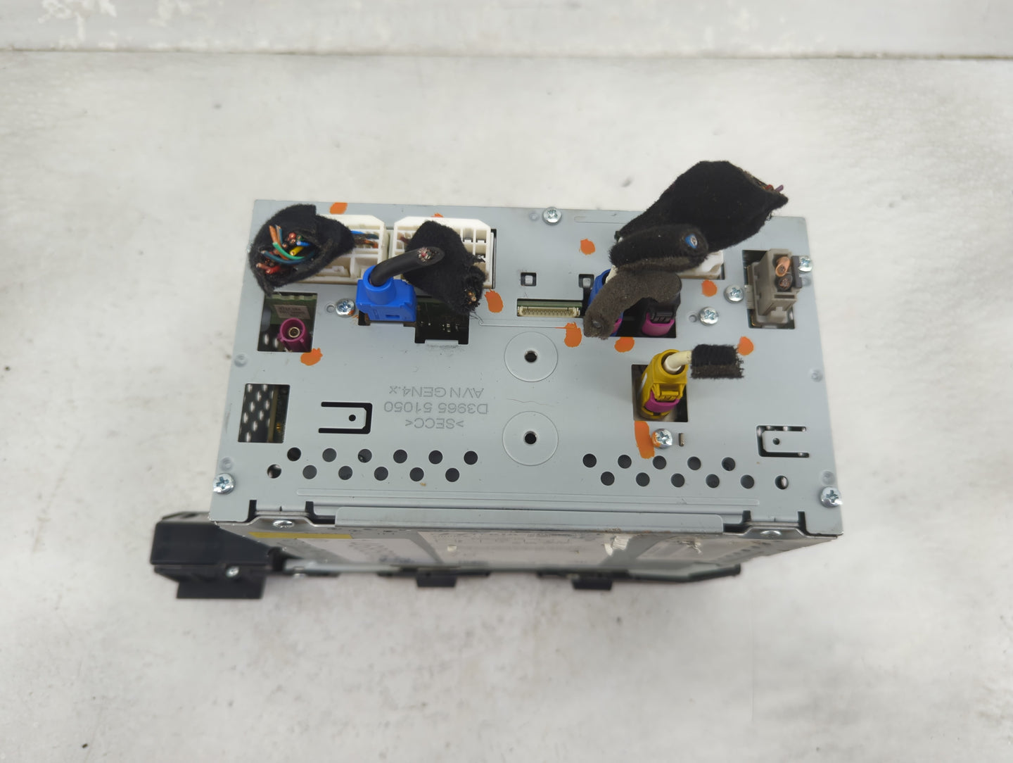 2015 Hyundai Sonata Radio AM FM Cd Player Receiver Replacement P/N:96560-C20014X AT240C2AN, D3565 51050 Fits OEM Used Auto P