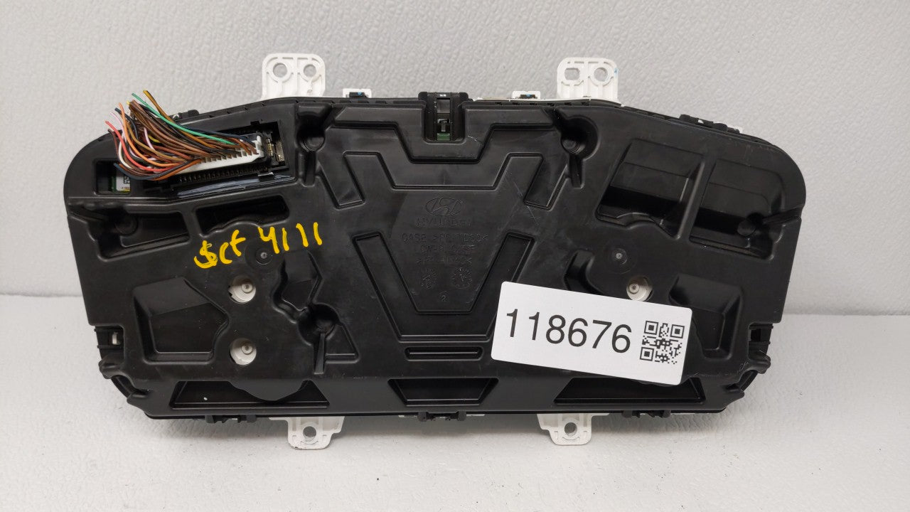 2015 Hyundai Sonata Instrument Cluster Speedometer Gauges P/N:94001-C2000,94011-C2000 94011-C2000 Fits OEM Used Auto Parts -
