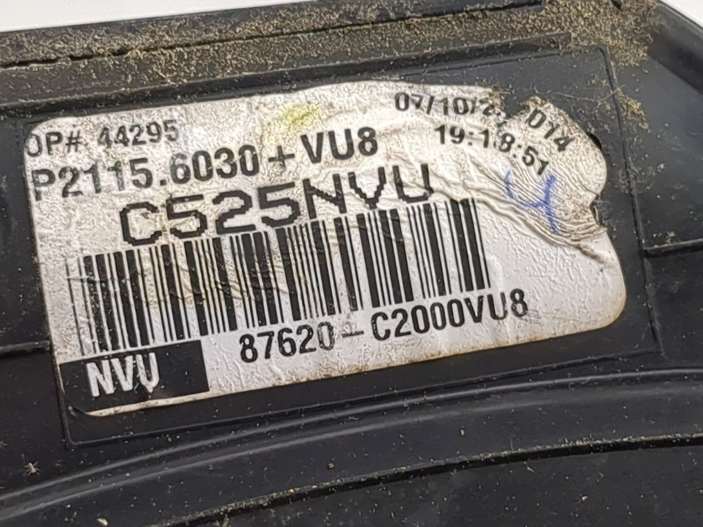 2015 Hyundai Sonata Passenger Side View Mirror - Right Door Mirror OEM Used - Oemusedautoparts1.com