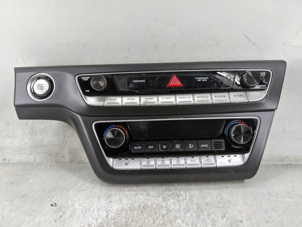 2015-2017 Hyundai Sonata Climate Control Module Temperature AC/Heater Replacement P/N:97250-C2XXX 97250-C2AA0 Fits OEM Used 