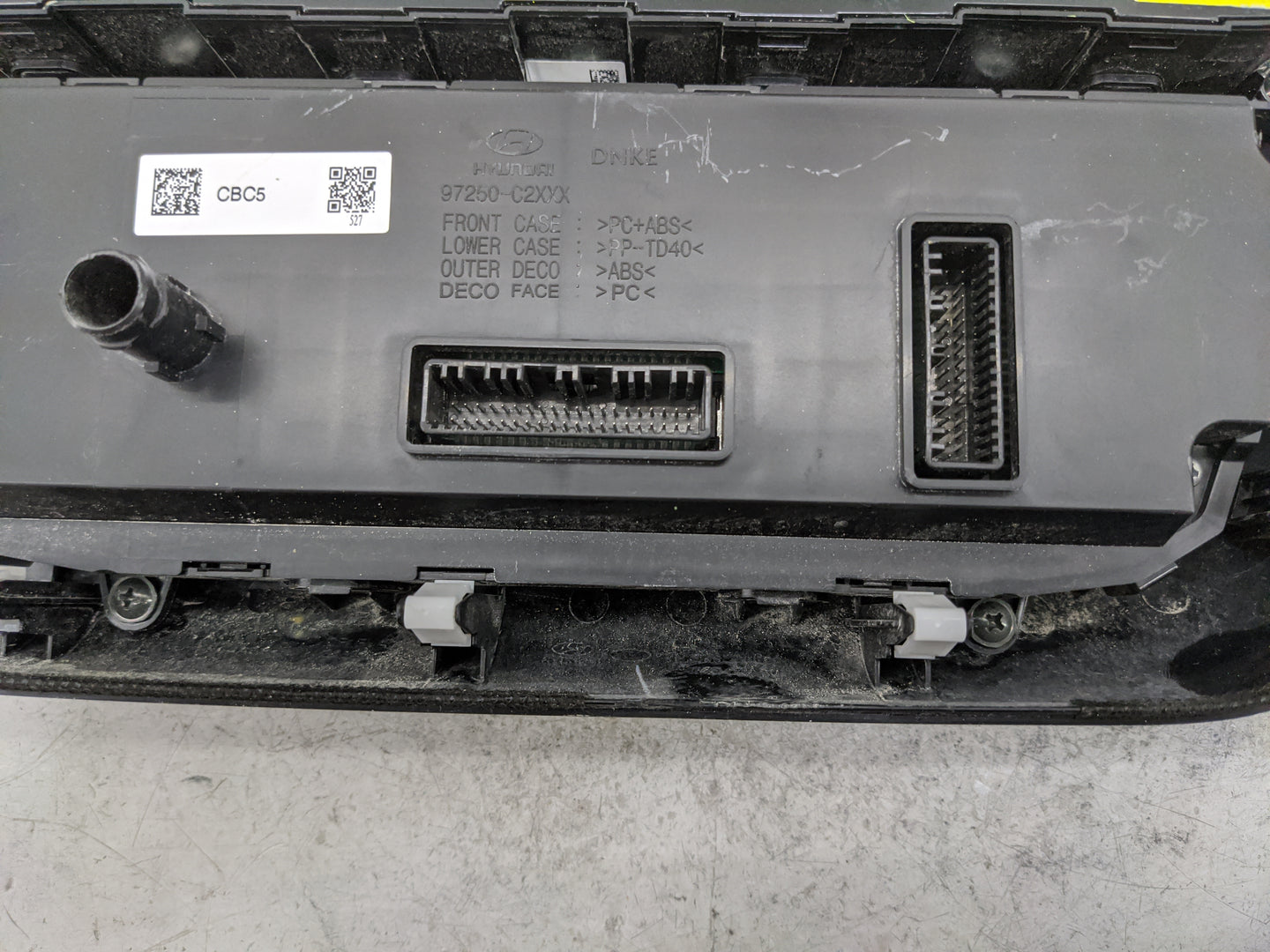 2015 Hyundai Sonata Climate Control Module Temperature AC/Heater Replacement P/N:97250-C2XXX 97250-C2AA0 Fits OEM Used Auto 