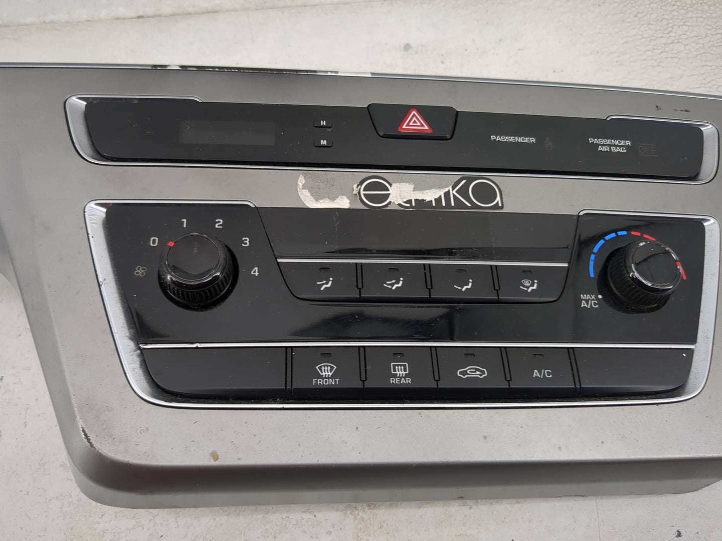 2015-2017 Hyundai Sonata Climate Control Module Temperature AC/Heater Replacement P/N:94510-C1500 Fits Fits 2015 2016 2017 O