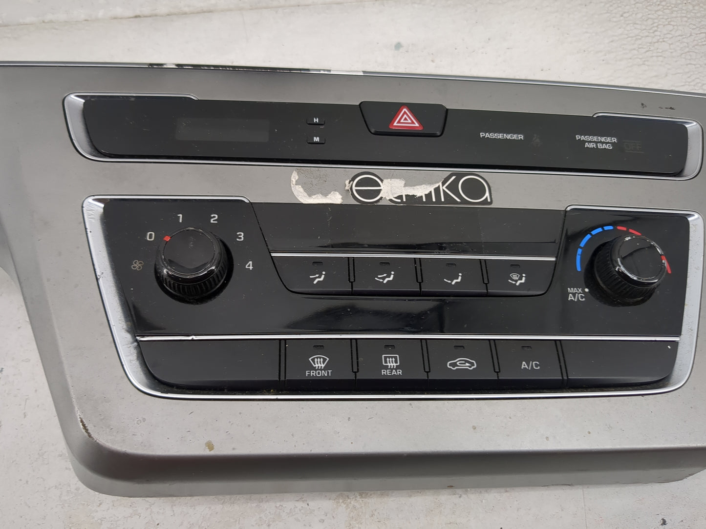 2015-2017 Hyundai Sonata Climate Control Module Temperature AC/Heater Replacement P/N:94510-C1500 Fits Fits 2015 2016 2017 O