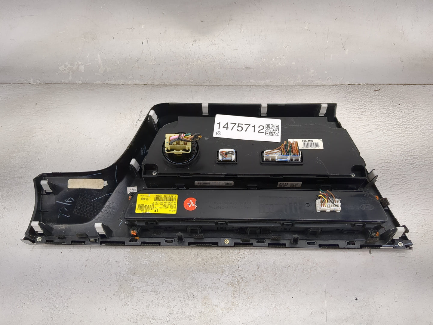 2015-2017 Hyundai Sonata Climate Control Module Temperature AC/Heater Replacement P/N:94510-C1500 Fits Fits 2015 2016 2017 O