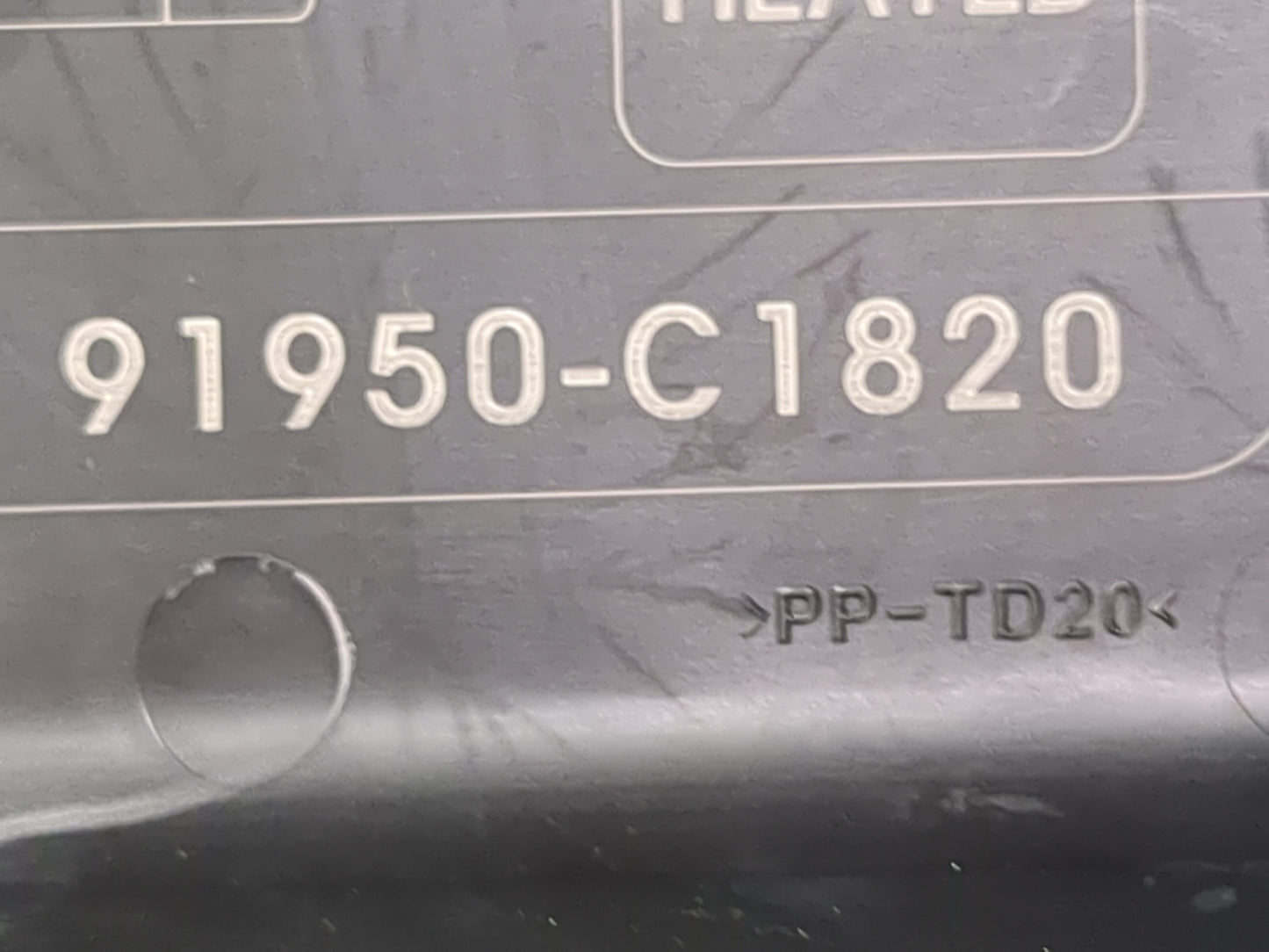 2015 Hyundai Sonata Fusebox Fuse Box Panel Relay Module P/N:91950-C1820 Fits OEM Used Auto Parts - Oemusedautoparts1.com