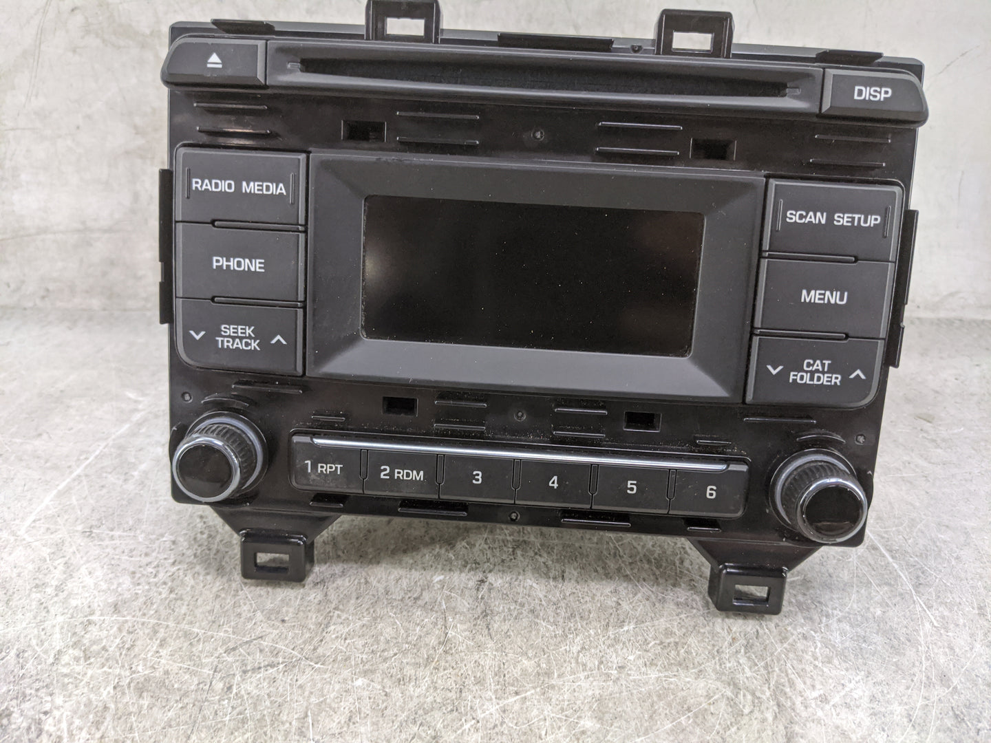 2015 Hyundai Sonata Radio AM FM Cd Player Receiver Replacement P/N:96170C20004X 96170-C20004X, A5FE900255A Fits OEM Used Aut