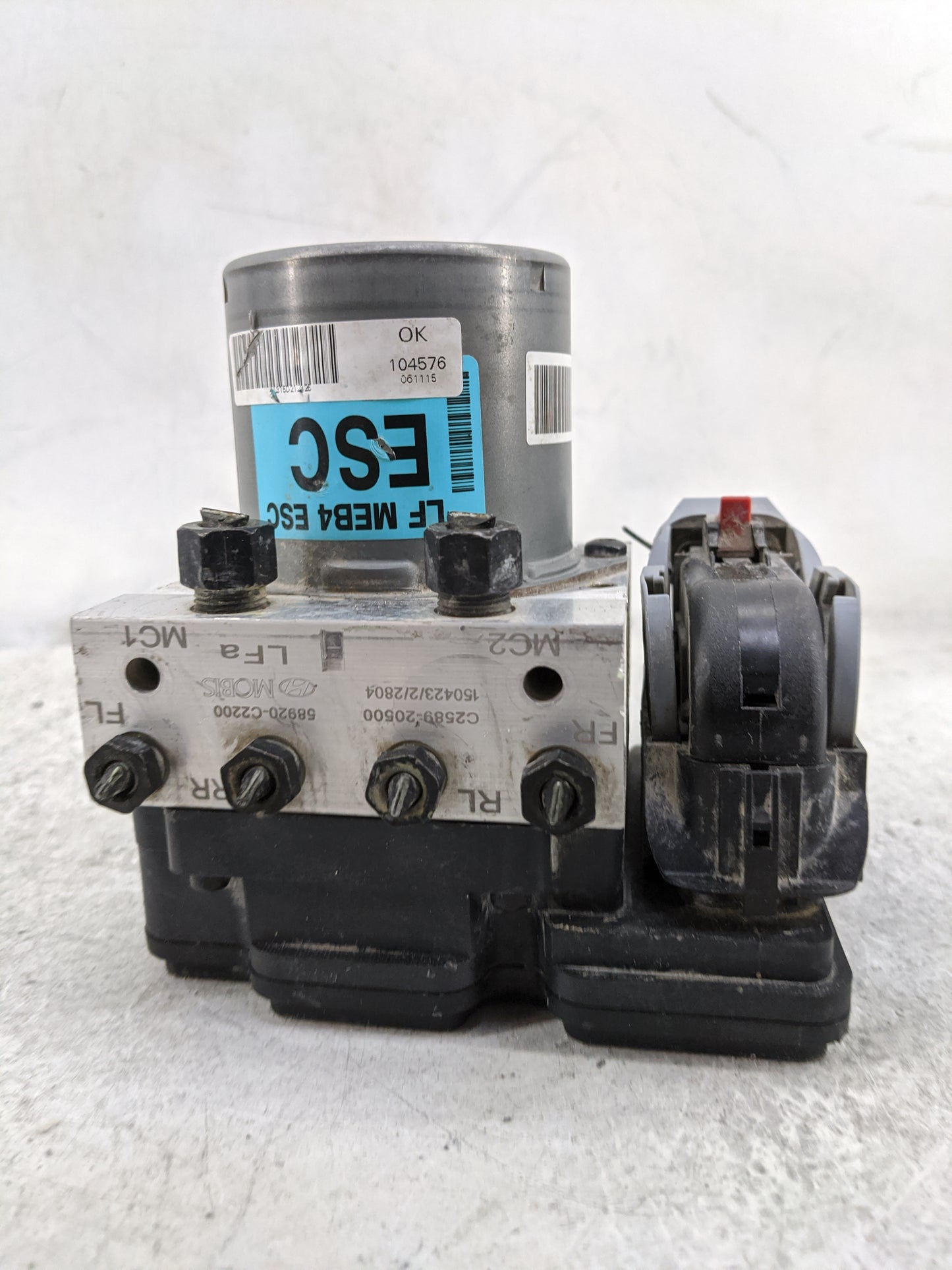 2015-2017 Hyundai Sonata ABS Pump Control Module Replacement P/N:58920-C2200 C2589-30500, 4E51246005 Fits Fits 2015 2016 201