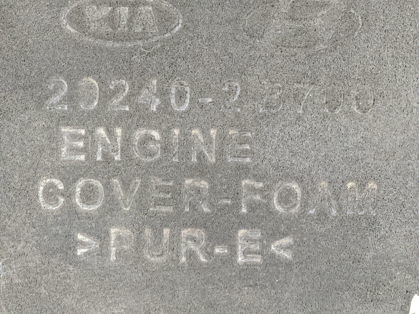 2015 Hyundai Sonata Engine Cover Black - Oemusedautoparts1.com