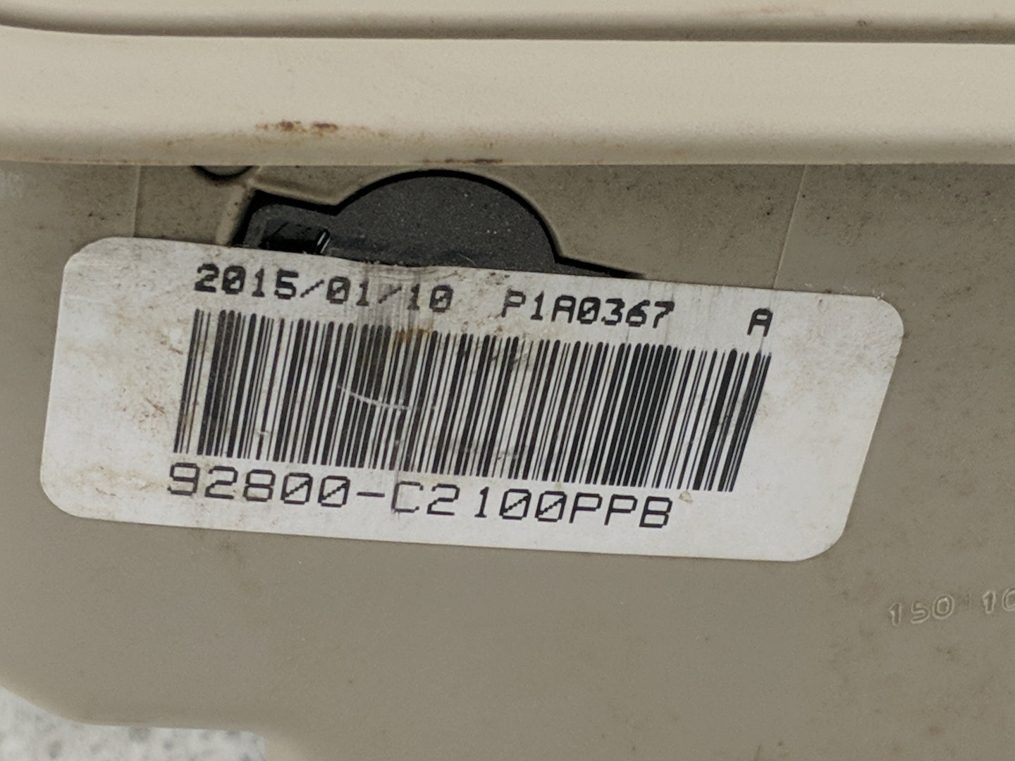 2015-2017 Hyundai Sonata Overhead Roof Console 1484111 - Oemusedautoparts1.com