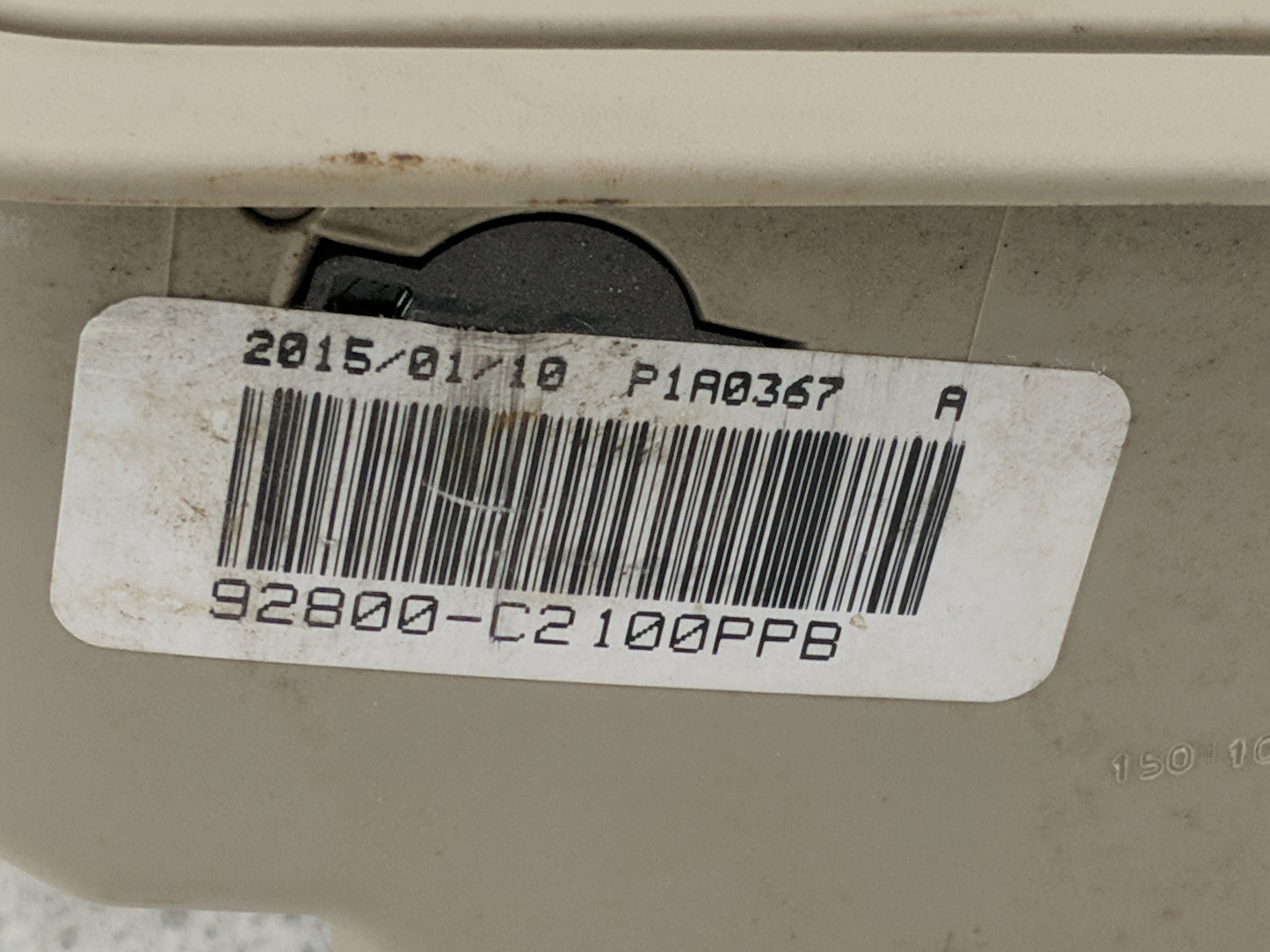 2015-2017 Hyundai Sonata Overhead Roof Console 1484111 - Oemusedautoparts1.com