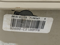 2015-2017 Hyundai Sonata Overhead Roof Console 1484111 - Oemusedautoparts1.com