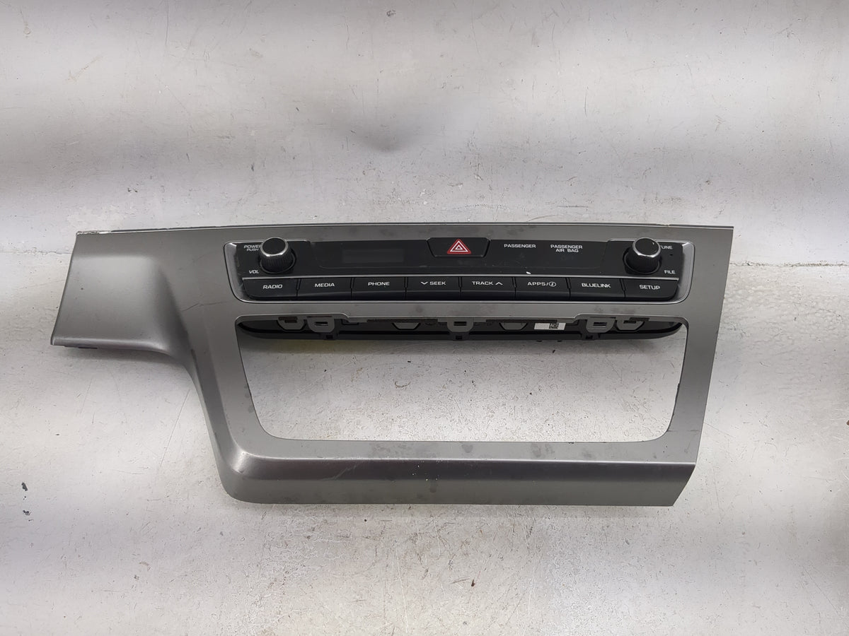 2015 Hyundai Sonata Radio Control Panel 1484203 - Oemusedautoparts1.com