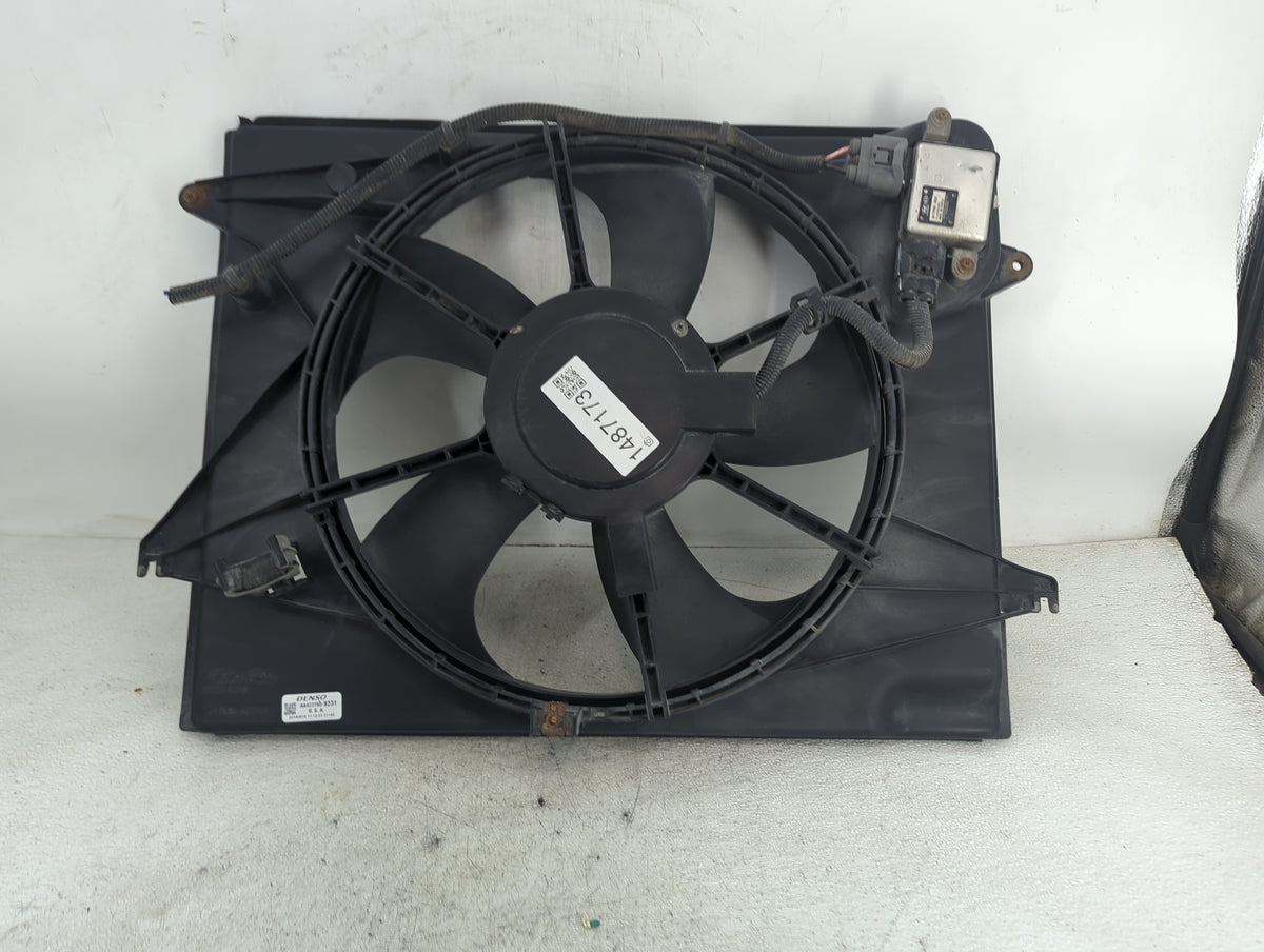 2015-2017 Hyundai Sonata Electric Radiator Cooling Fan Motor Assembly P/N:AA272750-9231 Fits Fits 2015 2016 2017 OEM Used Au