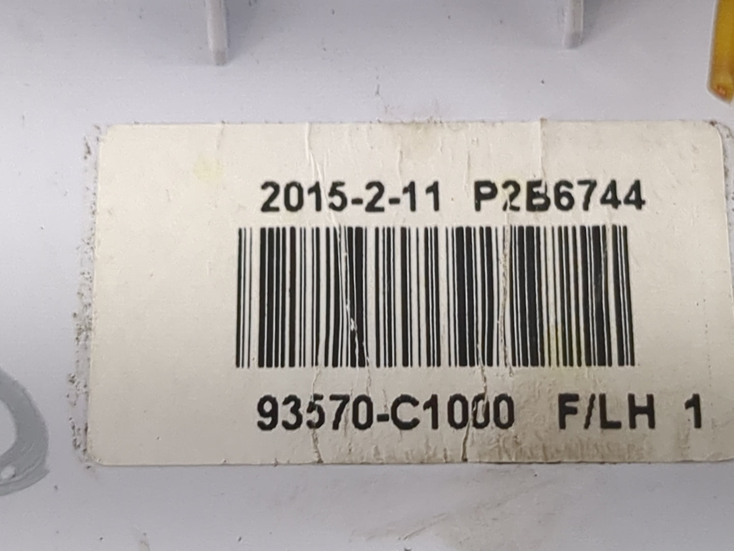 2015-2019 Hyundai Sonata Master Power Window Switch Replacement Driver Side Left P/N:93570-C1000 Fits OEM Used Auto Parts - 
