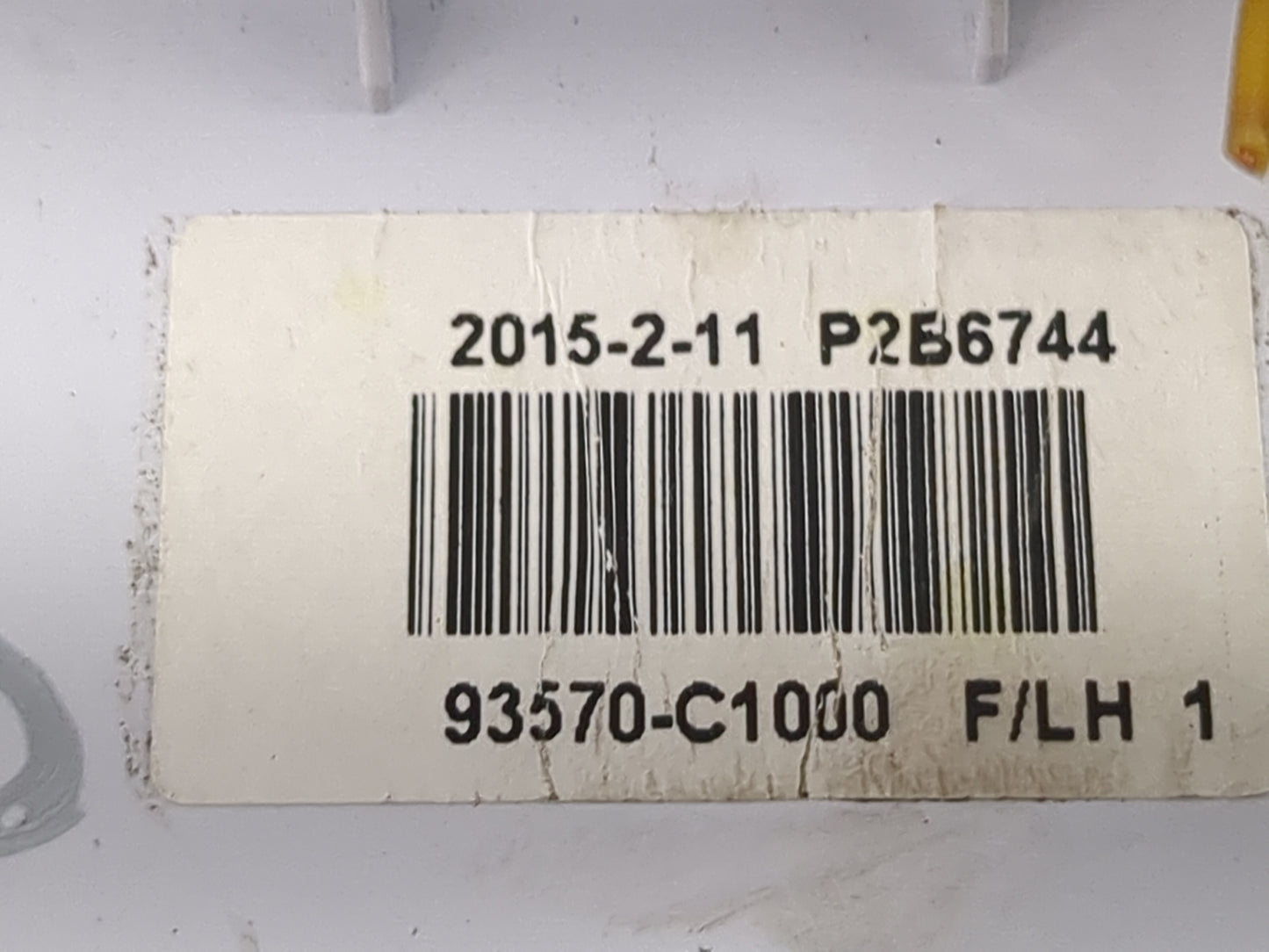 2015-2019 Hyundai Sonata Master Power Window Switch Replacement Driver Side Left P/N:93570-C1000 Fits OEM Used Auto Parts - 