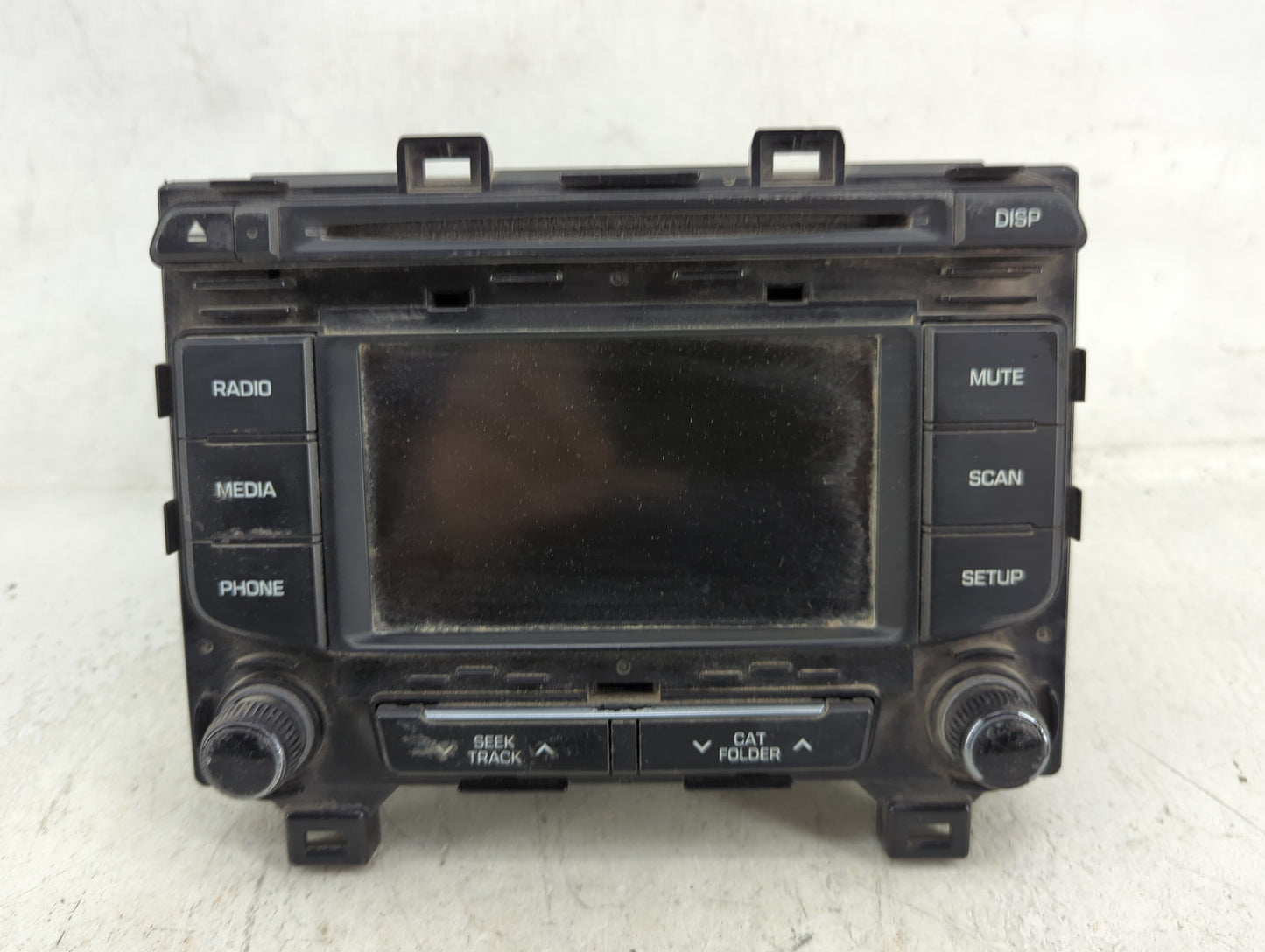 2015 Hyundai Sonata Radio AM FM Cd Player Receiver Replacement P/N:A5LE705655A BSU-A5LE705655A Fits OEM Used Auto Parts - Oe