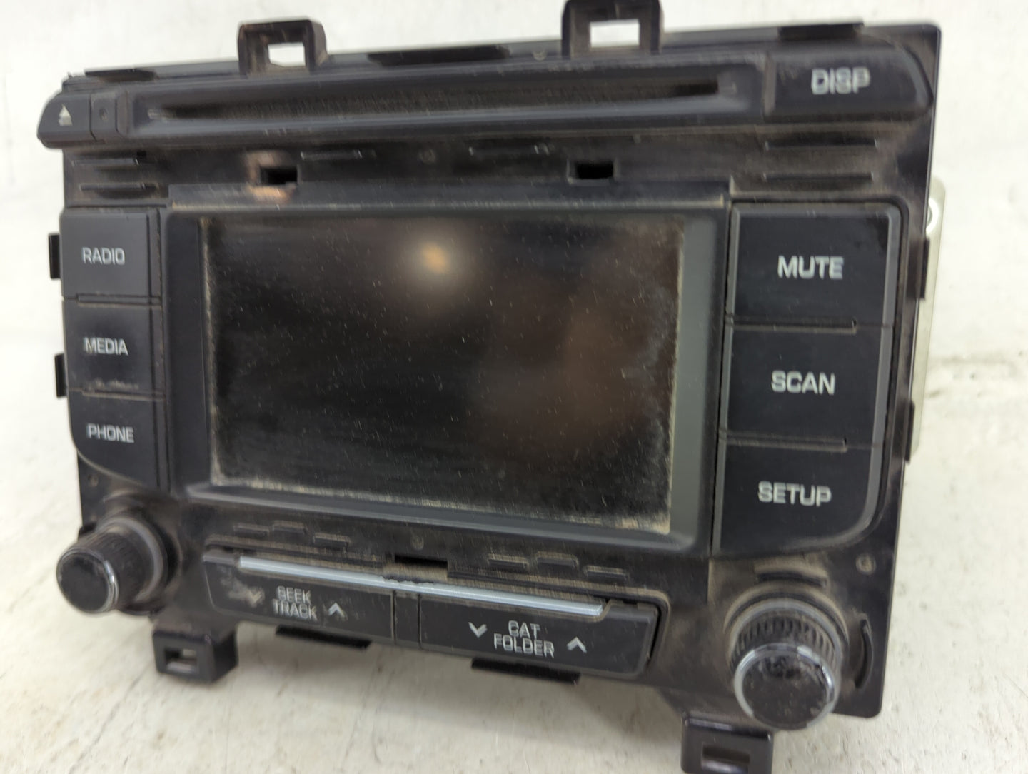 2015 Hyundai Sonata Radio AM FM Cd Player Receiver Replacement P/N:A5LE705655A BSU-A5LE705655A Fits OEM Used Auto Parts - Oe
