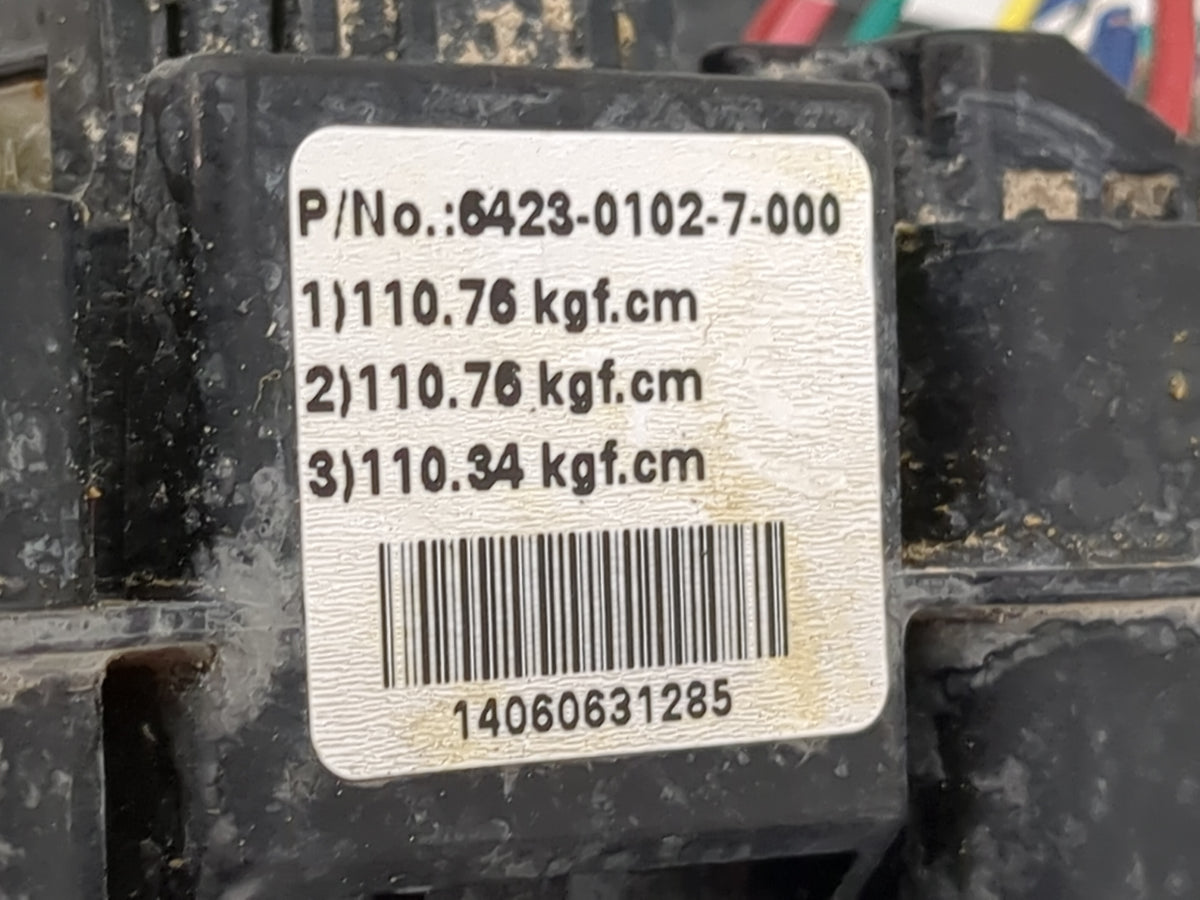 2015 Hyundai Sonata Fusebox Fuse Box Panel Relay Module P/N:6423-0102-7-000 Fits OEM Used Auto Parts - Oemusedautoparts1.com