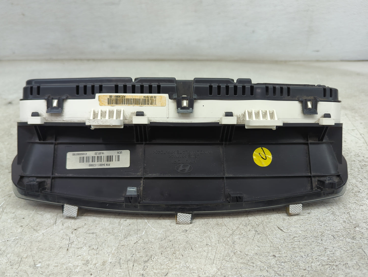 2015 Hyundai Sonata Instrument Cluster Speedometer Gauges P/N:94001-C2000 A2C90861100 Miles: Fits OEM Used Auto Parts - Oemu