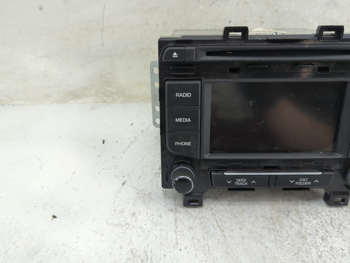 2015 Hyundai Sonata Radio AM FM Cd Player Receiver Replacement P/N:96180-C20004X Fits OEM Used Auto Parts - Oemusedautoparts