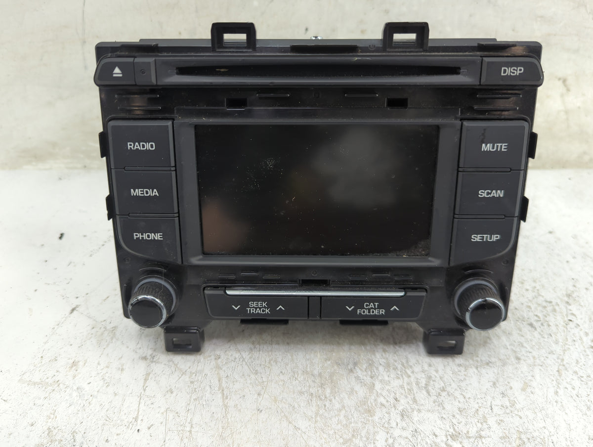 2015 Hyundai Sonata Radio AM FM Cd Player Receiver Replacement P/N:96180-C20004X Fits OEM Used Auto Parts - Oemusedautoparts
