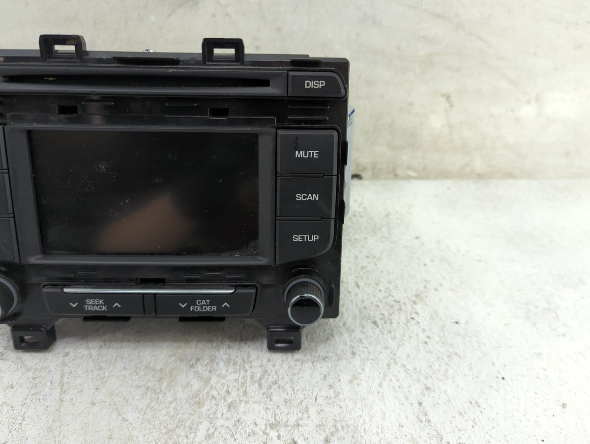 2015 Hyundai Sonata Radio AM FM Cd Player Receiver Replacement P/N:96180-C20004X Fits OEM Used Auto Parts - Oemusedautoparts