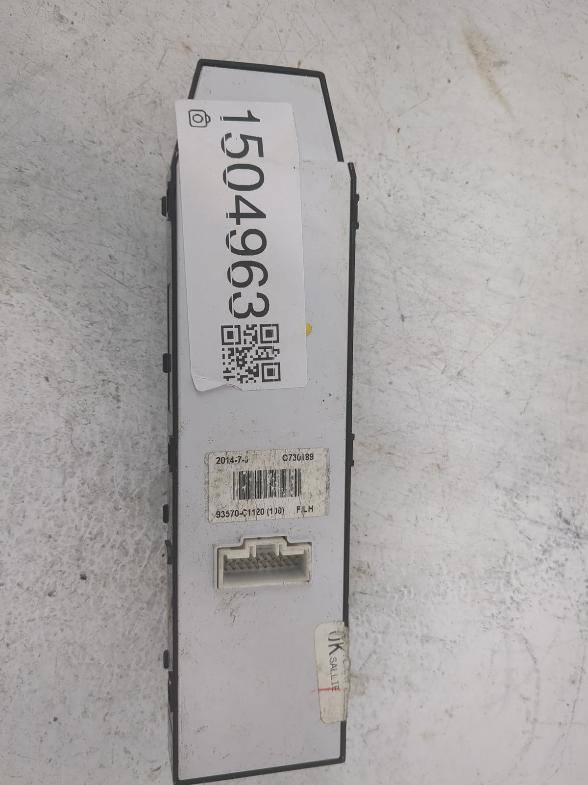 2015-2017 Hyundai Sonata Master Power Window Switch Replacement Driver Side Left P/N:93570-C1120 Fits Fits 2015 2016 2017 OE
