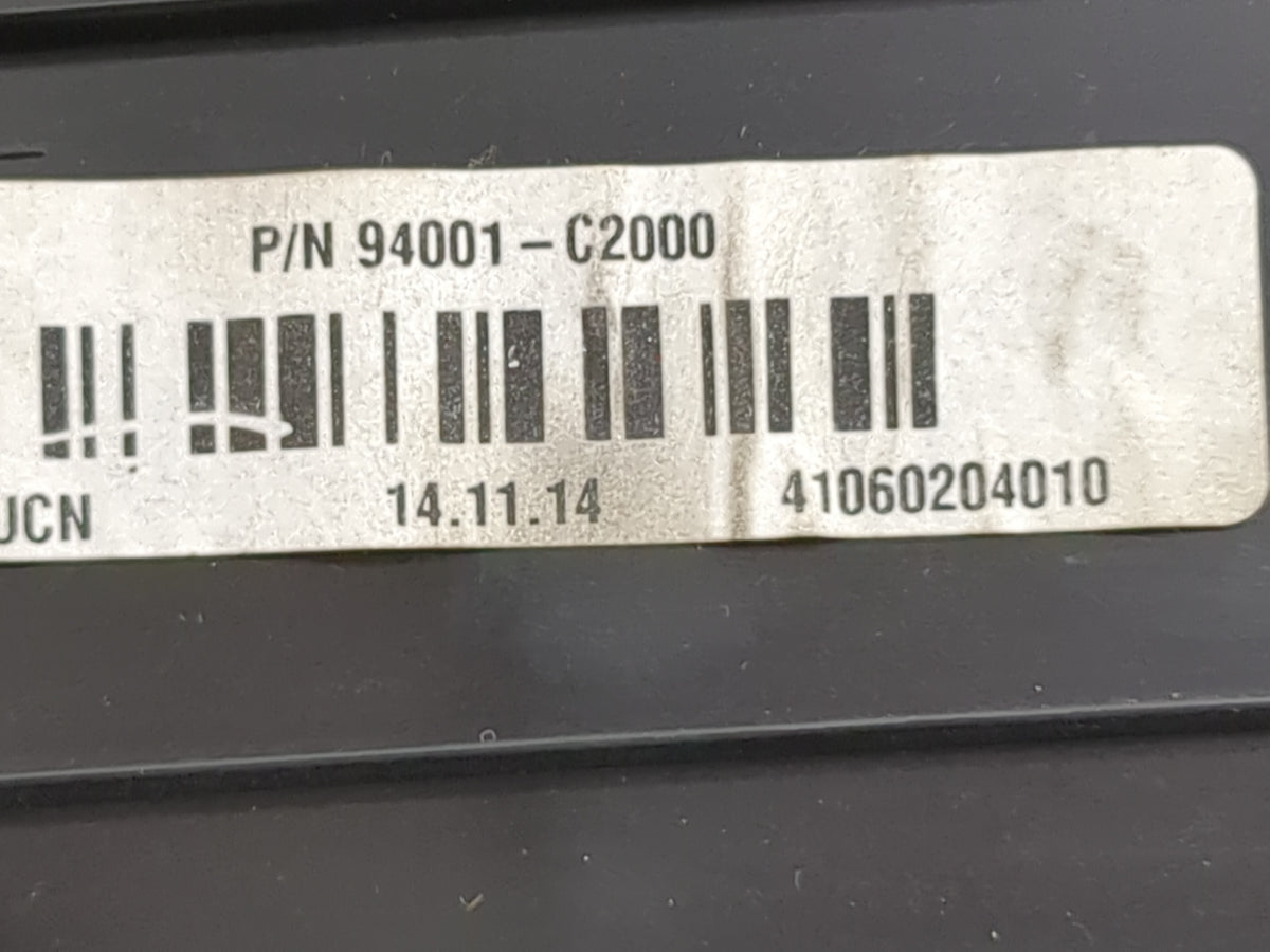 2015 Hyundai Sonata Instrument Cluster Speedometer Gauges P/N:94001-C2000 Miles: Fits OEM Used Auto Parts - Oemusedautoparts