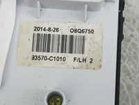 2015-2017 Hyundai Sonata Master Power Window Switch Replacement Driver Side Left P/N:93570-C1010 Fits Fits 2015 2016 2017 OE