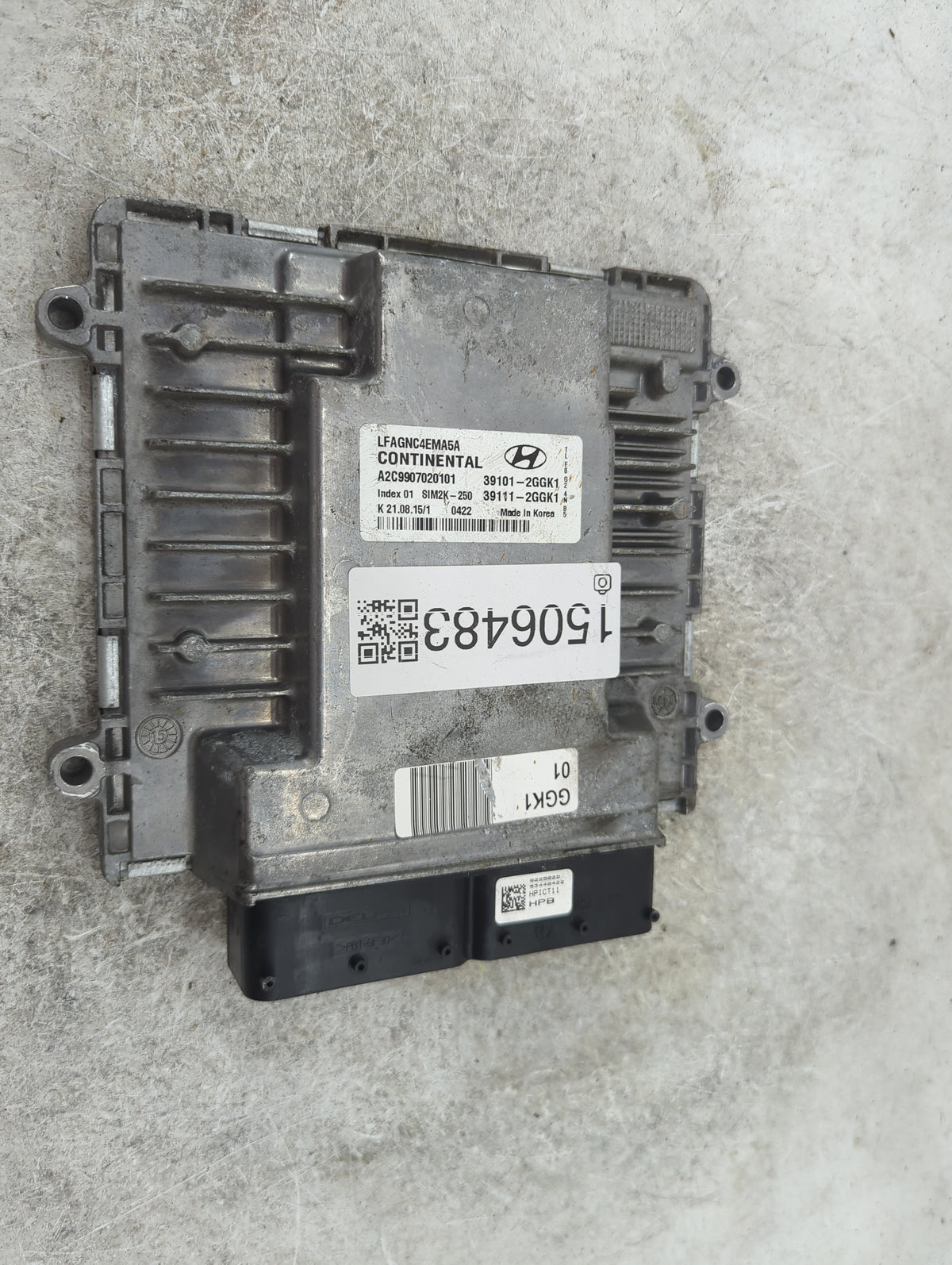 2015-2017 Hyundai Sonata PCM Engine Control Computer ECU ECM PCU OEM P/N:LFAGNC4EMA5A A2C9907020101 Fits Fits 2015 2016 2017