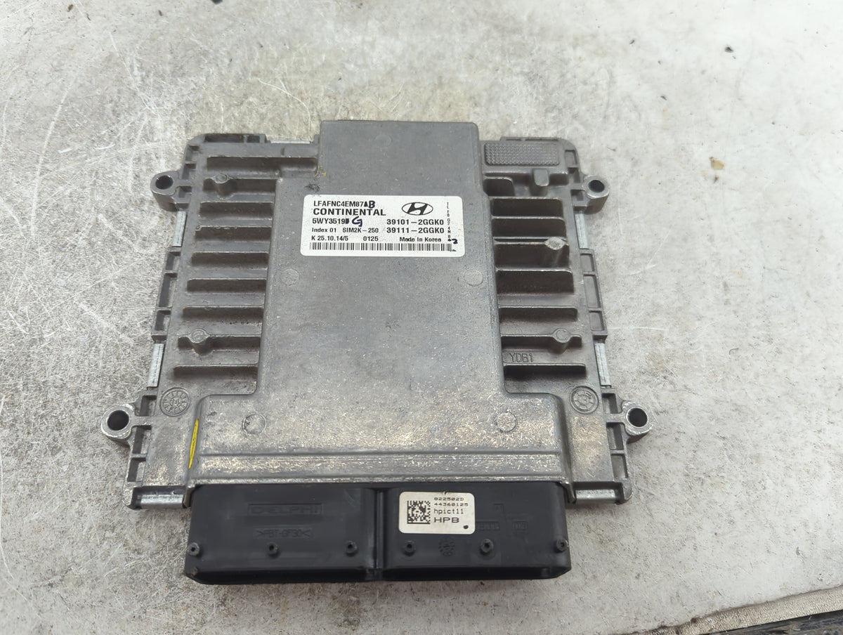 2015-2017 Hyundai Sonata PCM Engine Control Computer ECU ECM PCU OEM P/N:39101-2GGK0 39111-2GGK0, 5WY3519B Fits 2015 2016 20