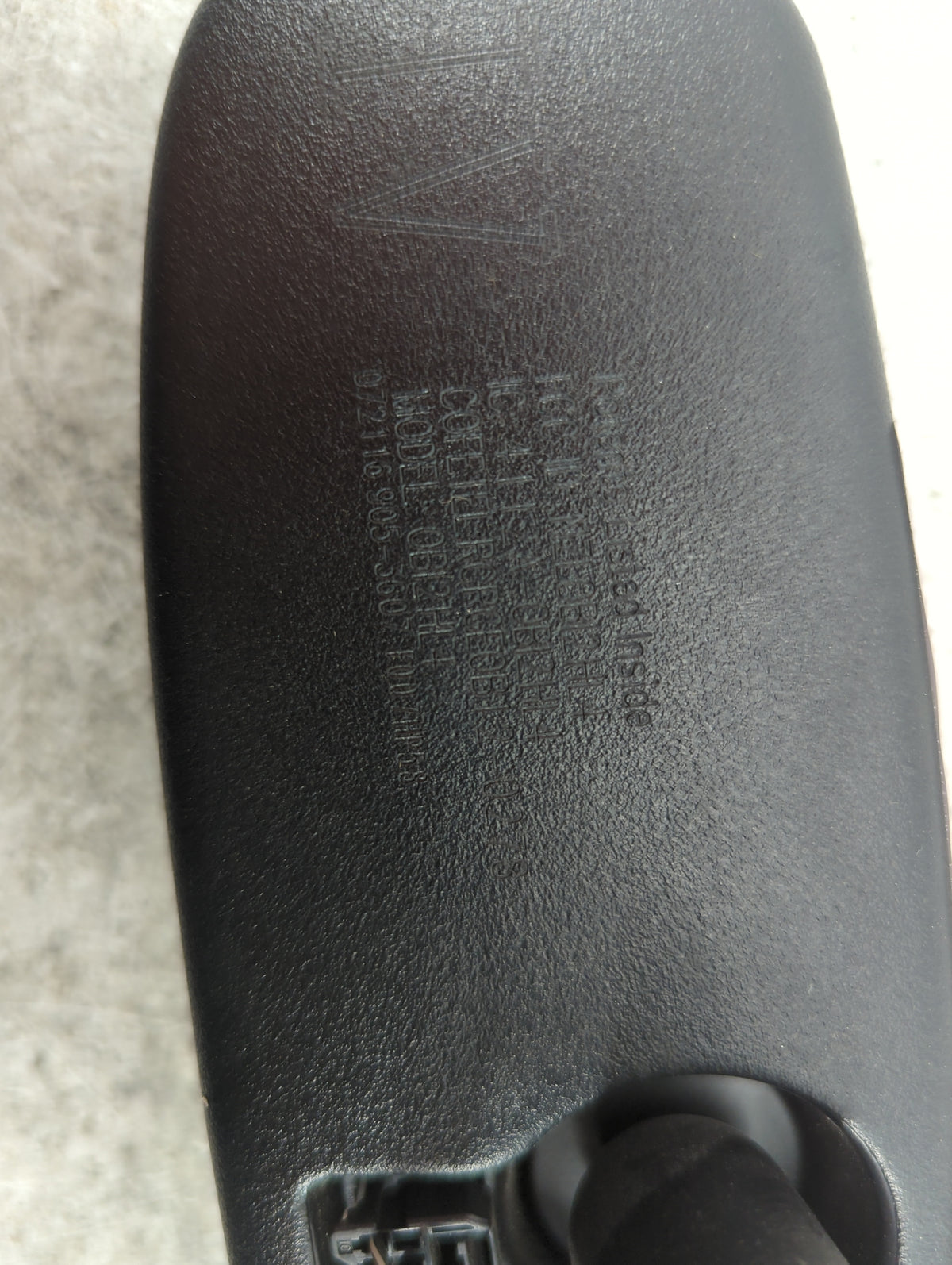 2011-2019 Hyundai Sonata Interior Rear View Mirror Replacement OEM P/N:E13 027507 K-002819704 Fits OEM Used Auto Parts - Oem