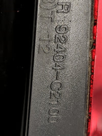 2015 Hyundai Sonata Passenger Right Side Deck Lid Mounted Tail Light 1512598 - Oemusedautoparts1.com