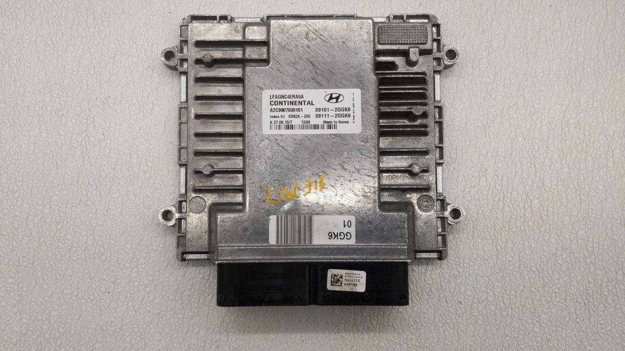 2015-2017 Hyundai Sonata PCM Engine Control Computer ECU ECM PCU OEM P/N:39101-2GGK5 39101-2GGK6 Fits Fits 2015 2016 2017 OE