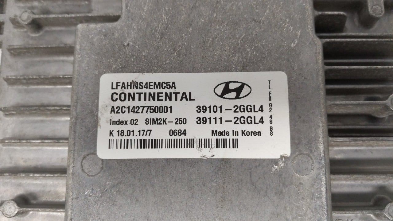 2015-2017 Hyundai Sonata PCM Engine Control Computer ECU ECM PCU OEM P/N:39101-2GGK0 39101-2GGL4 Fits Fits 2015 2016 2017 OE