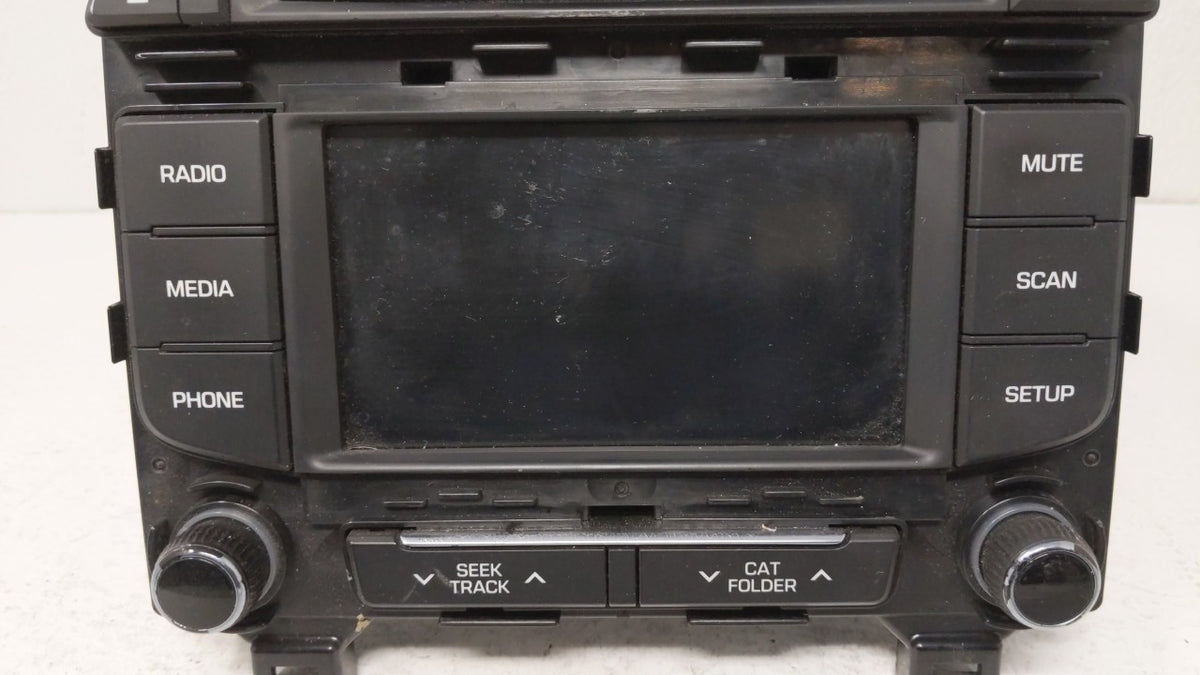 2015-2017 Hyundai Sonata Am Fm Cd Player Radio Receiver 159285 - Oemusedautoparts1.com